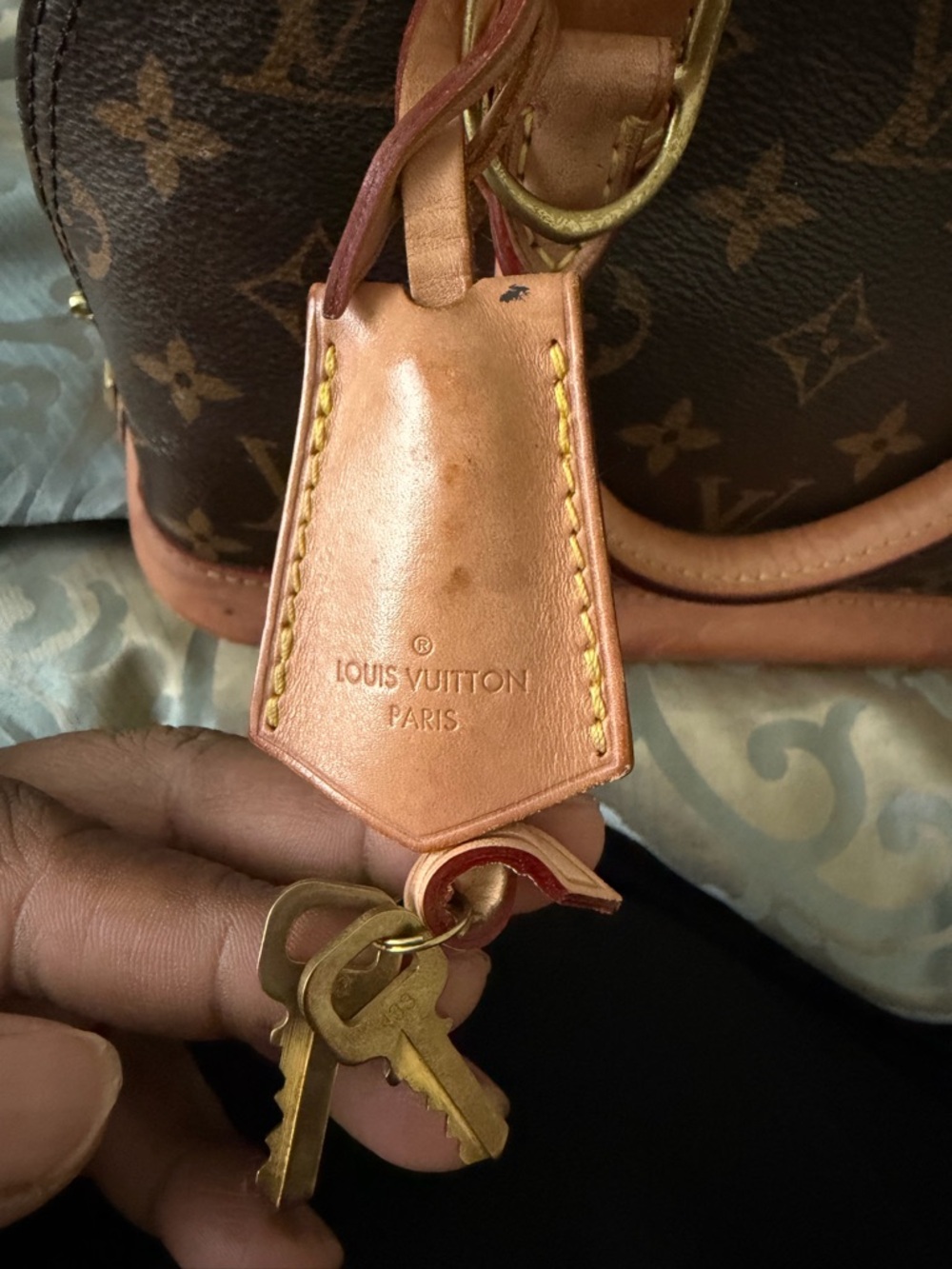 Vintage Louis Vuitton Alma bb Monogram Dome Satchel - Picture 7 of 16